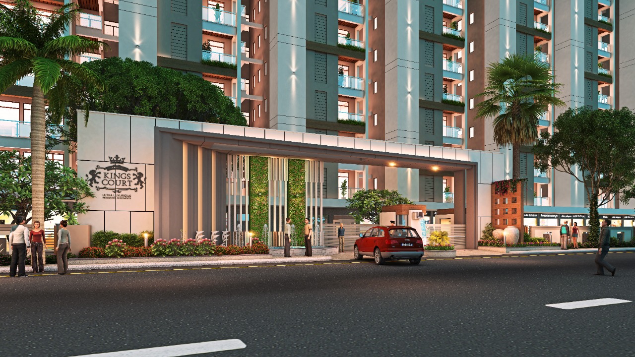 KINGS COURT 2&3 BHK ULTRA LUXURIOUS RESIDENTAL APARTMENTS GANDHI PATH VAISHALI NAGAR