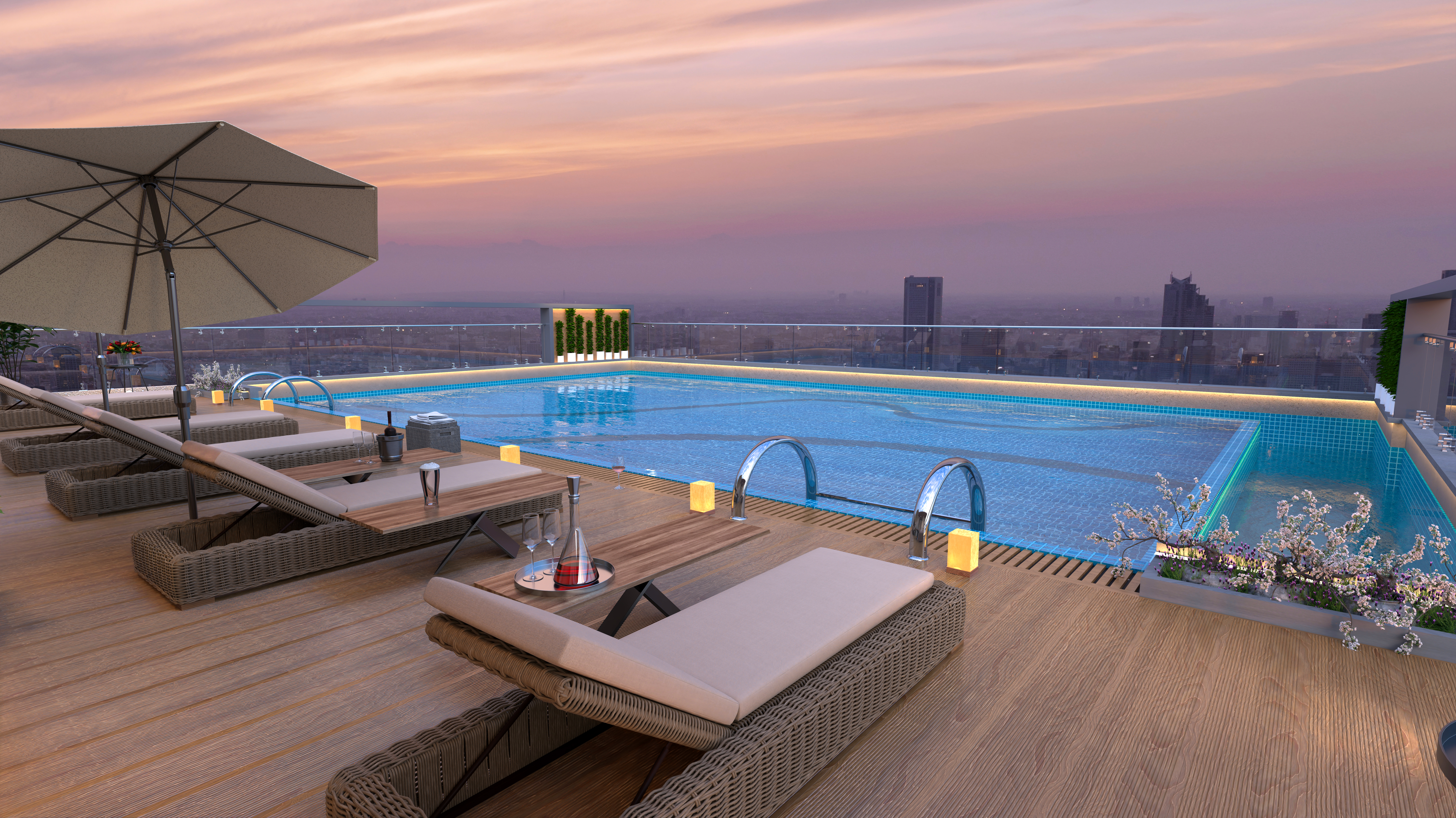 Skyline Fresco 1BHK Studio Fully Furnished Apartment