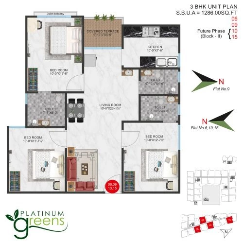 PLATINUM GREENS 2&3 BHK LUXURY APARTMENTS MANSAROVER EXTENSION JAIPUR